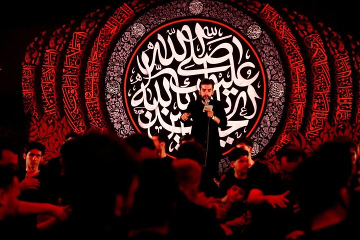 تصاویر/ مراسم سوگواری شب هشتم محرم در هیئت «حسین جان» ارومیه