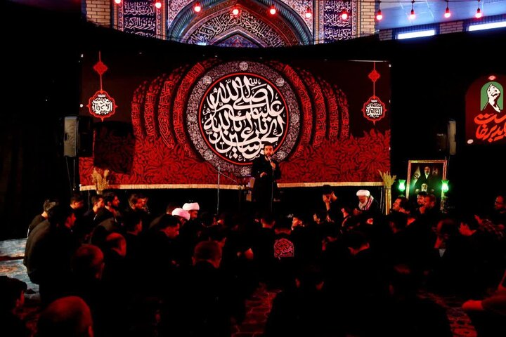 تصاویر/ مراسم سوگواری شب هشتم محرم در هیئت «حسین جان» ارومیه