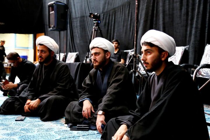 تصاویر/ مراسم سوگواری شب هشتم محرم در هیئت «حسین جان» ارومیه