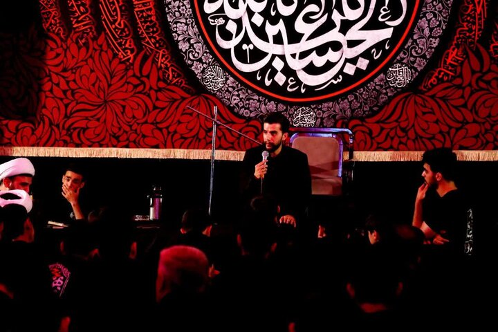 تصاویر/ مراسم سوگواری شب هشتم محرم در هیئت «حسین جان» ارومیه
