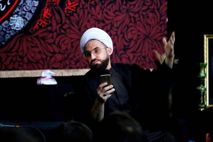 تصاویر/ مراسم سوگواری شب هشتم محرم در هیئت «حسین جان» ارومیه