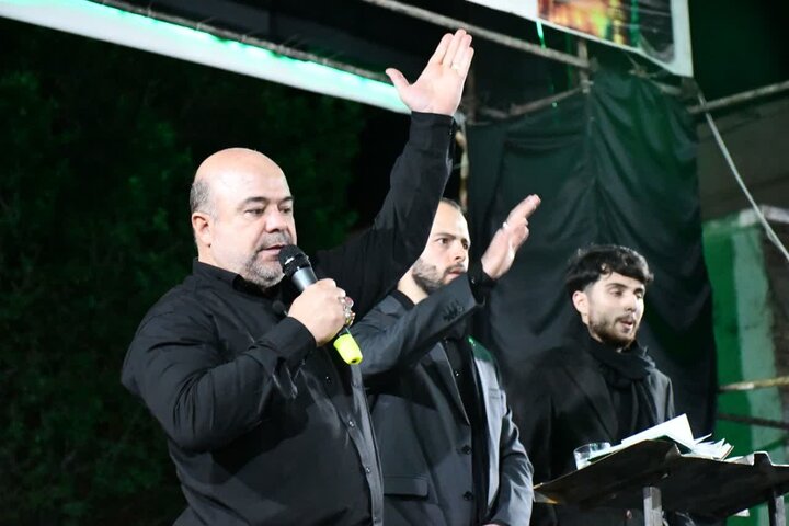 تصاویر/ حضور امام جمعه شهرستان ماکو در آیین عزاداری هیئات مذهبی