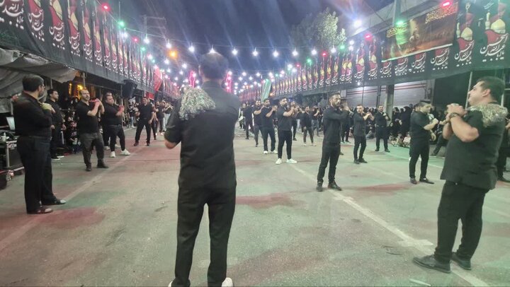 تصاویر/ مراسم سوگواری شب هشتم محرم در پلدشت