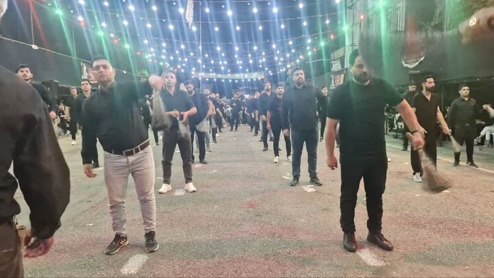 تصاویر/ مراسم سوگواری شب هشتم محرم در پلدشت