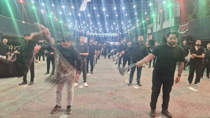تصاویر/ مراسم سوگواری شب هشتم محرم در پلدشت