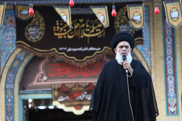 مراسم فدائیانِ سقا در امامزاده شاه سید علی(ع)قم