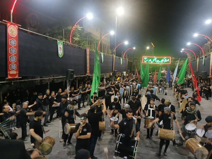 تصاویر / آذرشهر در سوگ حضرت قاسم بن الحسن(ع)