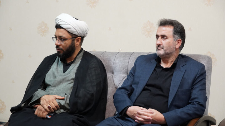 تصاویر / دیدار فرمانده سپاه انصارالحسین(ع) با مدیرکل تبلیغات اسلامی همدان