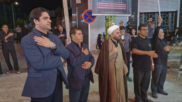تصاویر / مراسم سوگواری اباعبدالله الحسین (ع) در شهر قروه درگزین