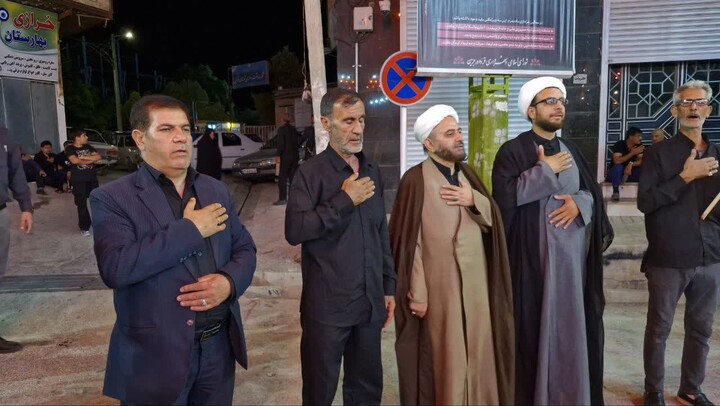 تصاویر / مراسم سوگواری اباعبدالله الحسین (ع) در شهر قروه درگزین