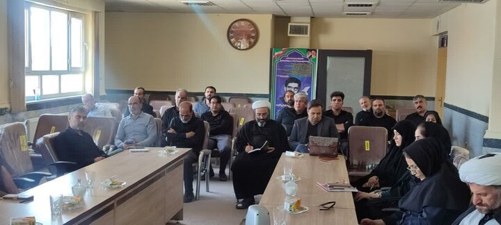 تصاویر / جلسه هماهنگی هیئات مذهبی بخش سامن