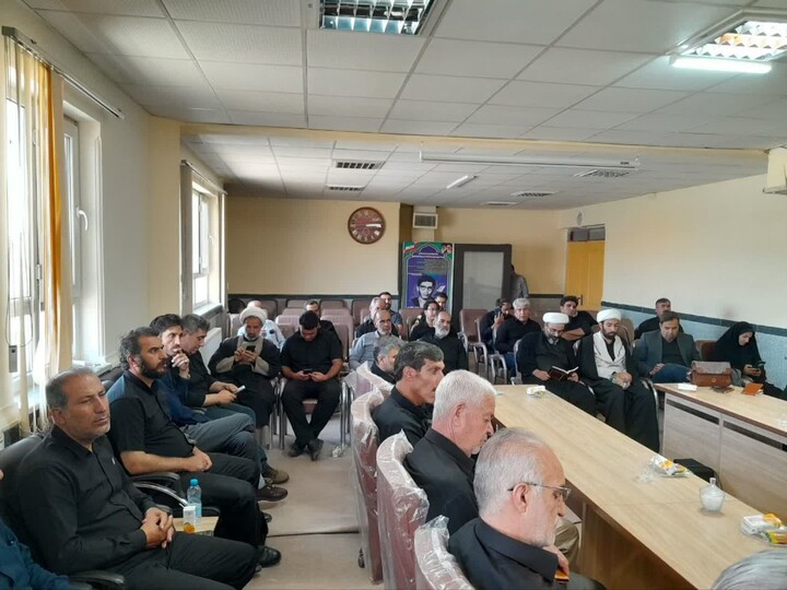 تصاویر / جلسه هماهنگی هیئات مذهبی بخش سامن