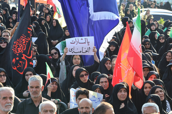 تصاویر / برگزاری مراسم یوم العطش در همدان
