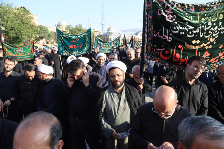 تصاویر / برگزاری مراسم یوم العطش در همدان