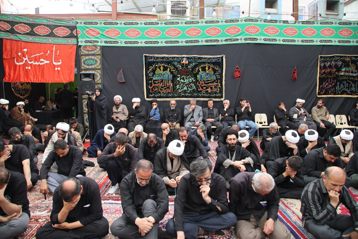 تصاویر /  آیین تجلیل از جهادگران معروف(مواکب خدمت رسان در جنگ رمضان) همدان