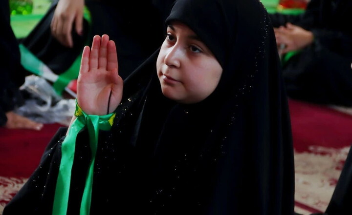 تصاویر / «من دختر حسینم»؛ تجلی هویت عاشورایی دختران زنجانی