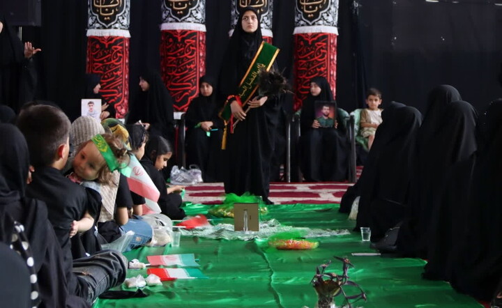 تصاویر / «من دختر حسینم»؛ تجلی هویت عاشورایی دختران زنجانی