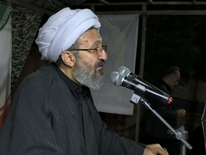 تصاویر/ اجتماع خون‌خواهی مردم سراب در شب هشتم محرم