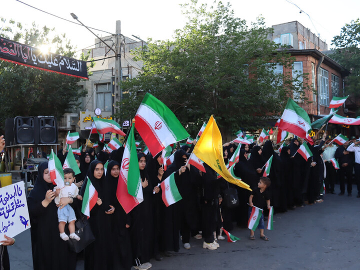 تصاویر / اجتماع بزرگ عزاداران و هیئات حسینی شهرستان آذرشهر