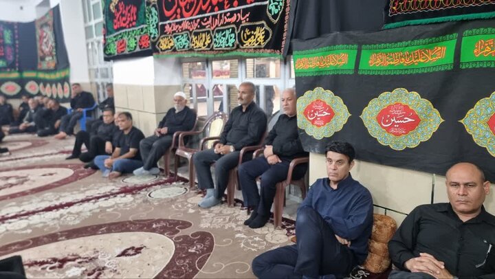 تصاویر/ مراسم عزاداری محرم در حسینیه سیدالشهدا(ع) گناوه