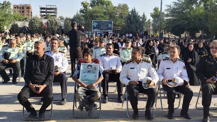 تصاویر/مراسم عزاداری در ستاد فرماندهی انتظامی لرستان