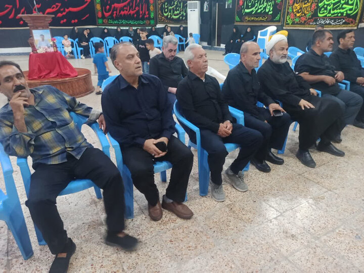 تصاویر/ مجالس عزاداری محرم در برازجان