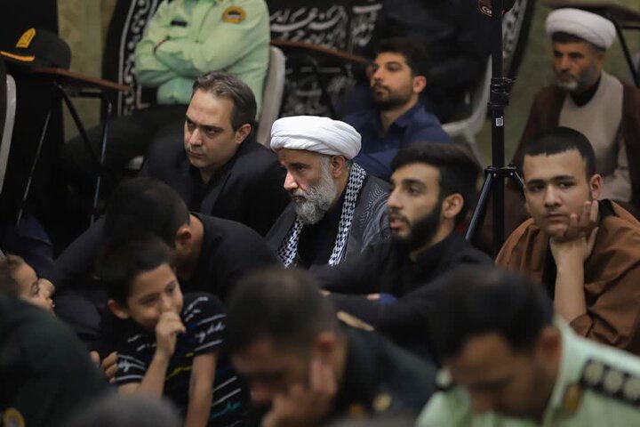 تصاویر/ مراسم عزاداری دهه اول محرم الحرام در مسجد شیخ الاسلام قزوین