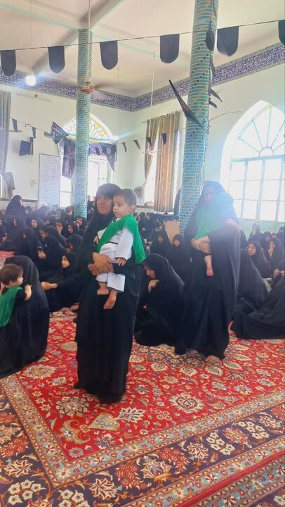 حوزه/ مراسم بزرگداشت مقام علی اصغر(ع) و شیرخوارگان حسینی در مدرسه علمیه فاطمیه بیاض
