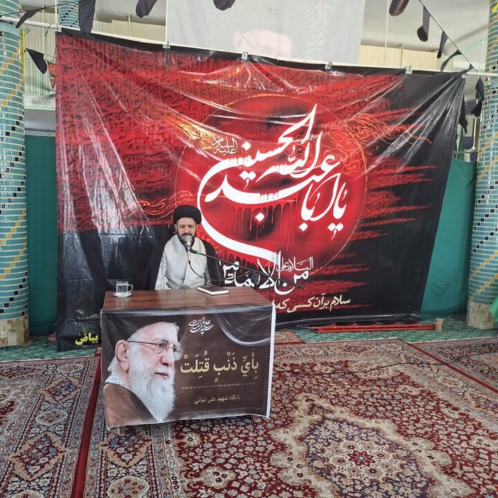 حوزه/ مراسم بزرگداشت مقام علی اصغر(ع) و شیرخوارگان حسینی در مدرسه عامیه فاطمیه بیاض