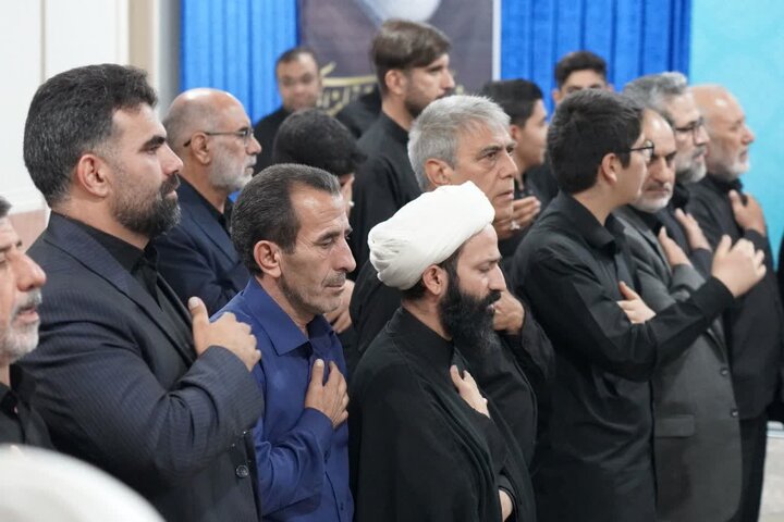تصاویر/مراسم عزاداری دهه محرم در دفتر نماینده ولی فقیه در لرستان