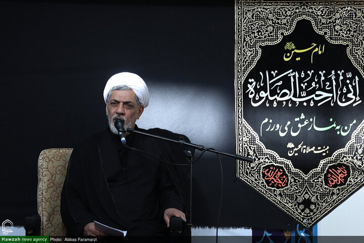 مراسم عزاء شهر المحرم الحرام 1448 هـ في مكتب آية الله العظمى السبحاني