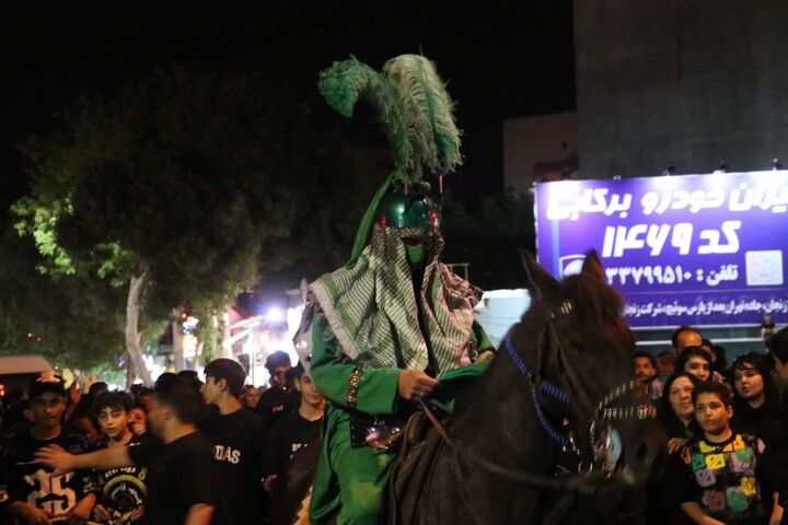 تصاویر / مراسم دسته چلچراغ زنجان