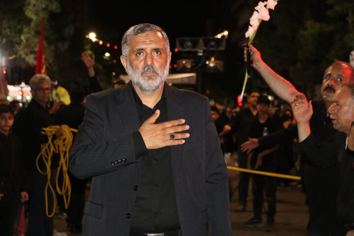 تصاویر / مراسم دسته چلچراغ زنجان