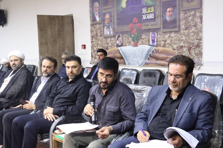 نشست برنامه‌ریزی آیین وداع و تشییع پیکر مطهر رهبر شهید انقلاب