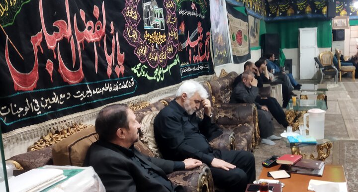 تصاویر/ مراسم عزاداری شهادت حضرت علی اکبر(ع) در حسینیه حضرت قمر بنی هاشم (ع)