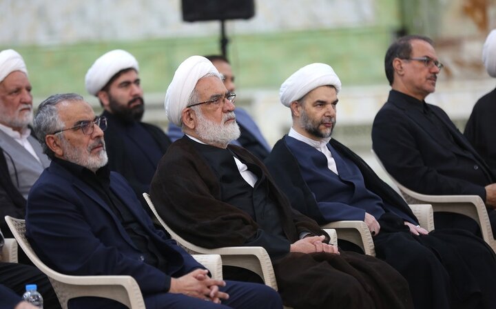 تصاویر/ تجدید میثاق رئیس و مسئولان عالی قضایی با آرمان های حضرت امام خمینی (س)