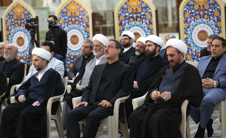 تصاویر/ تجدید میثاق رئیس و مسئولان عالی قضایی با آرمان های حضرت امام خمینی (س)