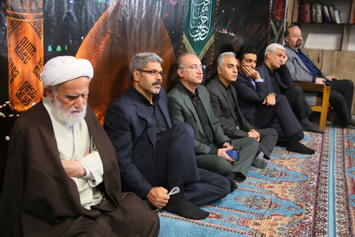 تصاویر/ حضور حجت الاسلام و المسلمین محمدی لائینی در مراسم زیارت عاشورا و عزاداری دهه اول محرم در علوم پزشکی استان مازندران