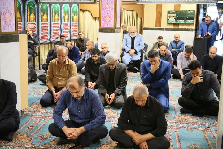 تصاویر/ حضور حجت الاسلام و المسلمین محمدی لائینی در مراسم زیارت عاشورا و عزاداری دهه اول محرم در علوم پزشکی استان مازندران