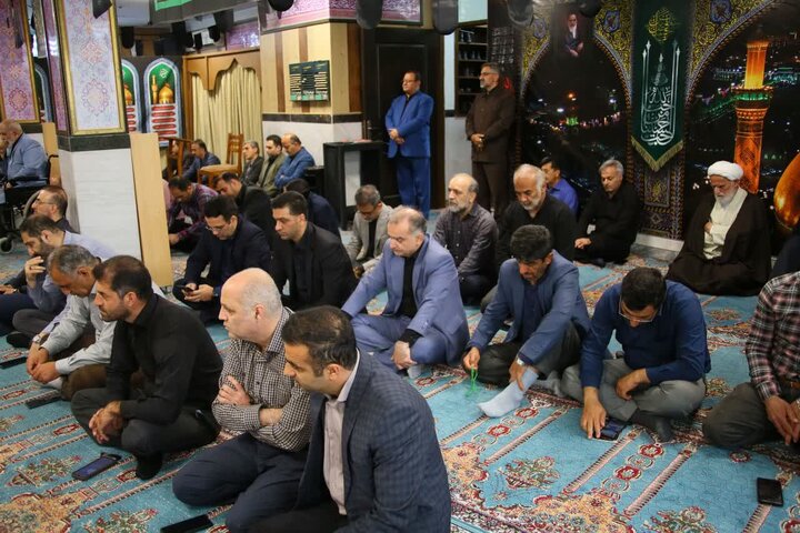تصاویر/ حضور حجت الاسلام و المسلمین محمدی لائینی در مراسم زیارت عاشورا و عزاداری دهه اول محرم در علوم پزشکی استان مازندران
