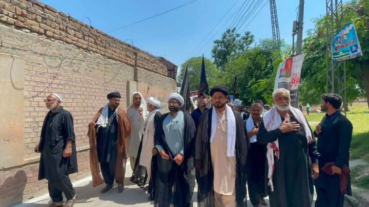 جنڈ شہر میں 6 محرم الحرام 1448ھ کا قدیم ماتمی جلوس