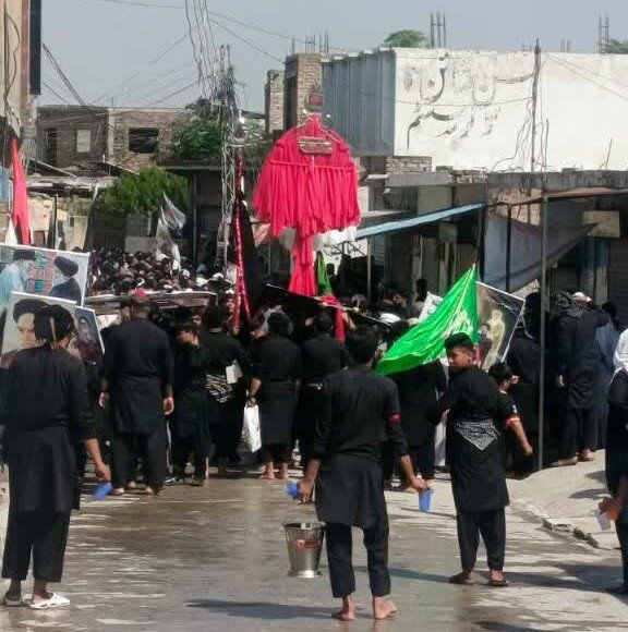 جنڈ شہر میں 6 محرم الحرام 1448ھ کا قدیم ماتمی جلوس