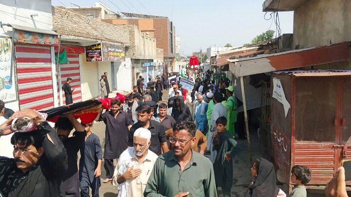 جنڈ شہر میں 6 محرم الحرام 1448ھ کا قدیم ماتمی جلوس