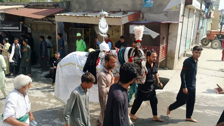 جنڈ شہر میں 6 محرم الحرام 1448ھ کا قدیم ماتمی جلوس