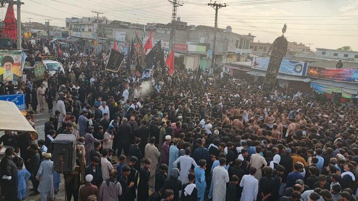 جنڈ شہر میں 6 محرم الحرام 1448ھ کا قدیم ماتمی جلوس