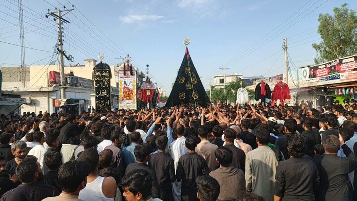 جنڈ شہر میں 6 محرم الحرام 1448ھ کا قدیم ماتمی جلوس