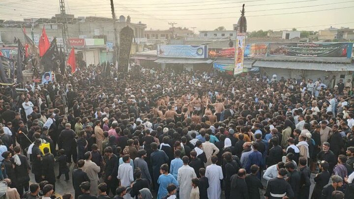 جنڈ شہر میں 6 محرم الحرام 1448ھ کا قدیم ماتمی جلوس