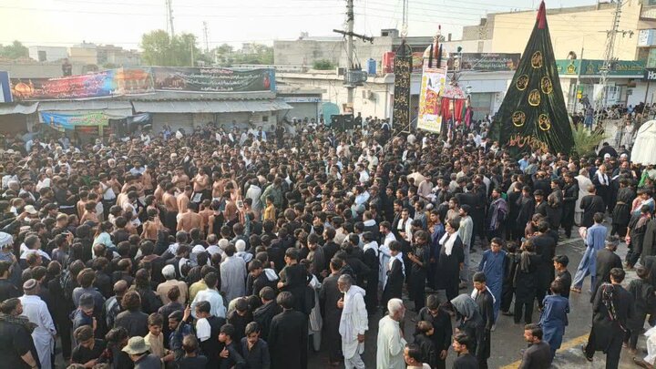 جنڈ شہر میں 6 محرم الحرام 1448ھ کا قدیم ماتمی جلوس