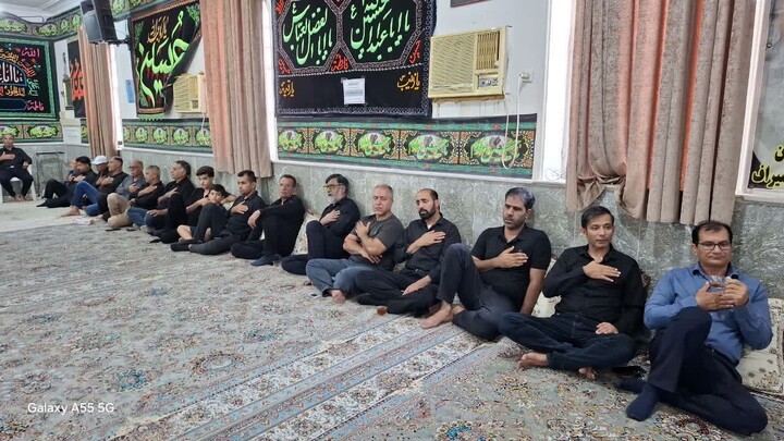 تصاویر/ سوگواری مردم سیراف در عزای سالار شهیدان