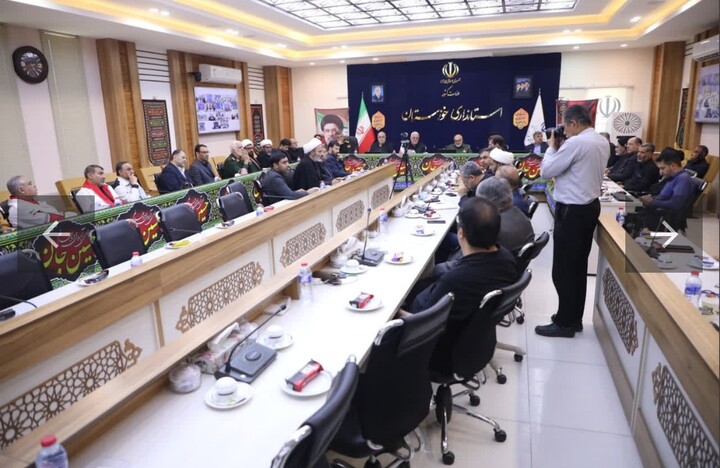 جلسه ستاد بزرگداشت تشییع پیکر مطهر قائد شهید امت خوزستان